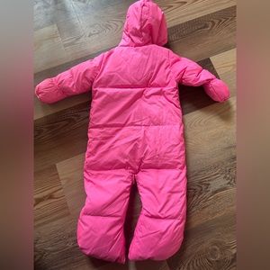 Baby Gap Pink Snow Bunting size 6-12 months